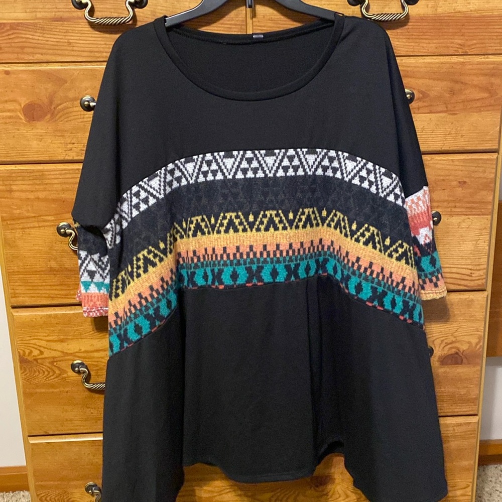 NWT- Yahada 3/4 sleeve top size M